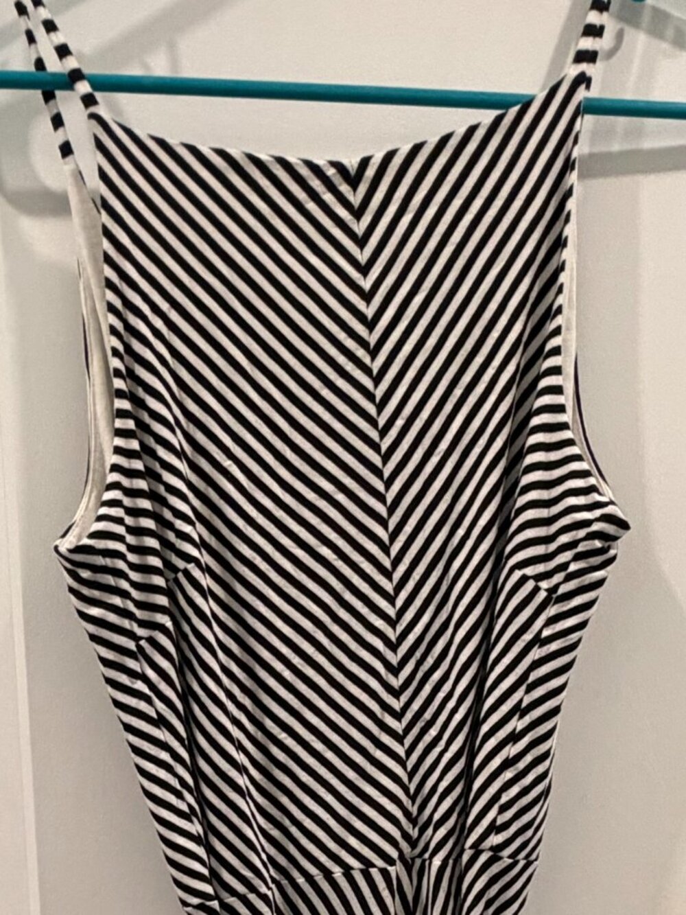 ANN TAYLOR Reversable Striped Dress